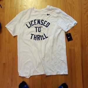 Nike White and Navy shirt